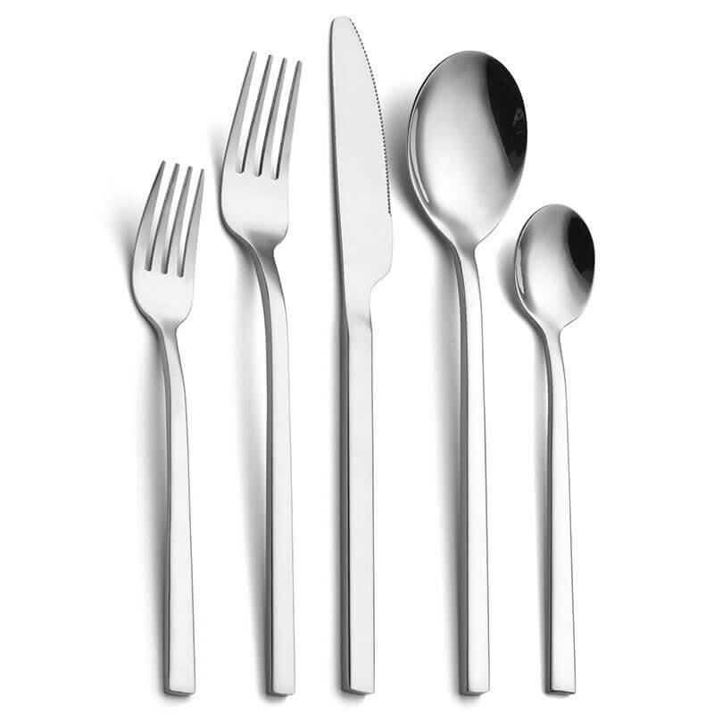 EleganceCut – 30-Piece Stainless Steel Cutlery Set for 6 People