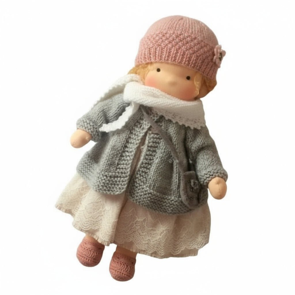 ELORA – Handmade Waldorf Doll Made of Cotton