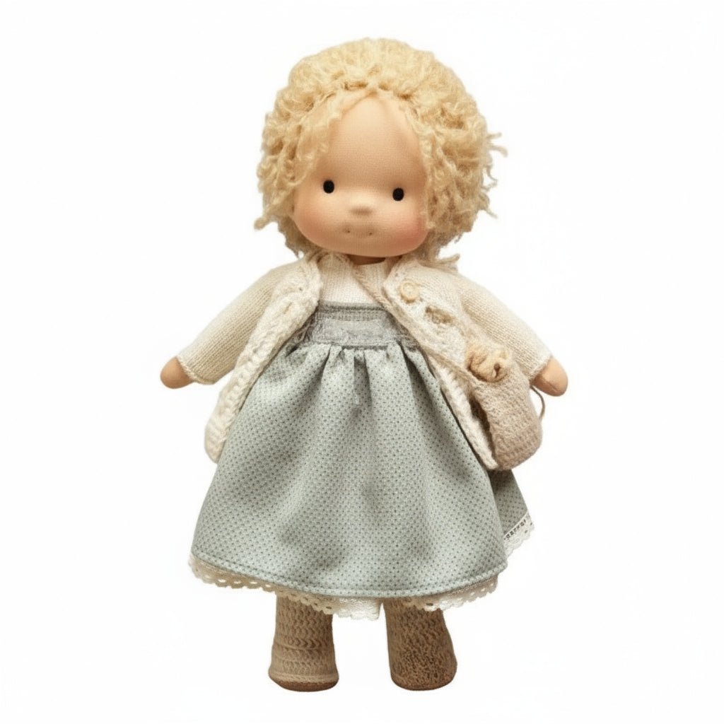 ELORA – Handmade Waldorf Doll Made of Cotton