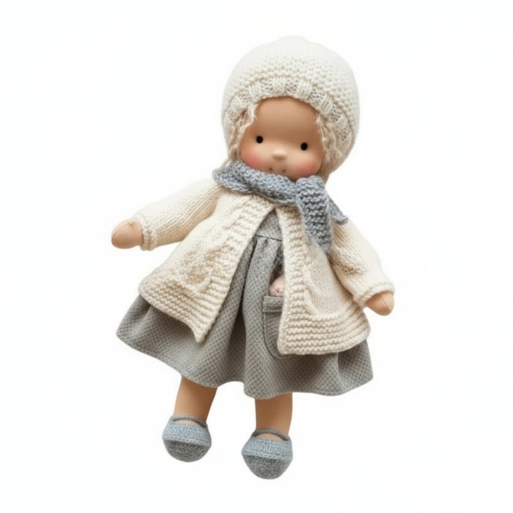 ELORA – Handmade Waldorf Doll Made of Cotton