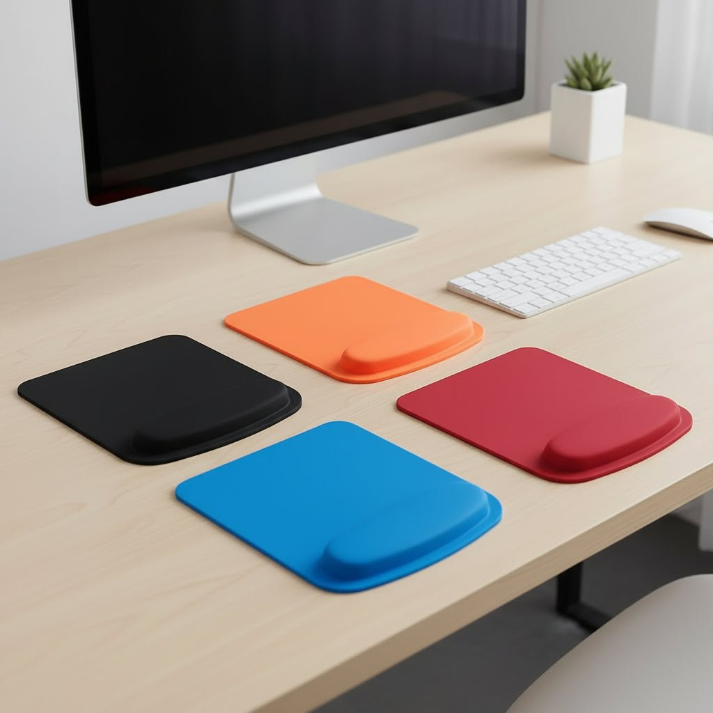ERGOWRIST – Colorful Large Wrist Mouse Pad with Thickened Non-Slip EVA Support