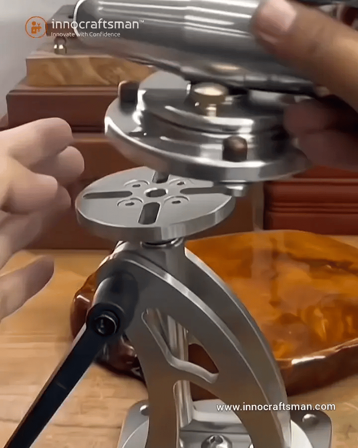 Multi-Angle Universal Vise Base (Stainless Steel)