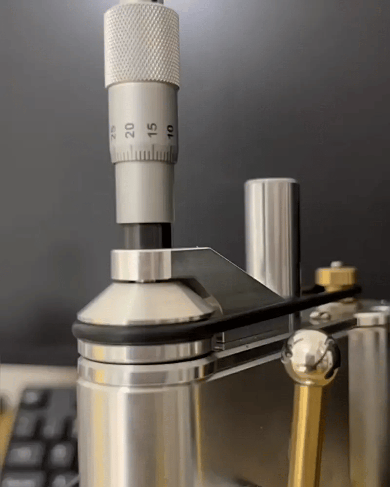 Mini Drill Press With Micrometer