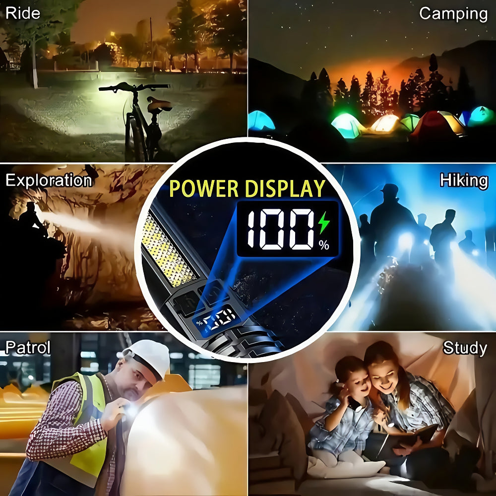 LED Rechargeable Hunting Gear Torch Light