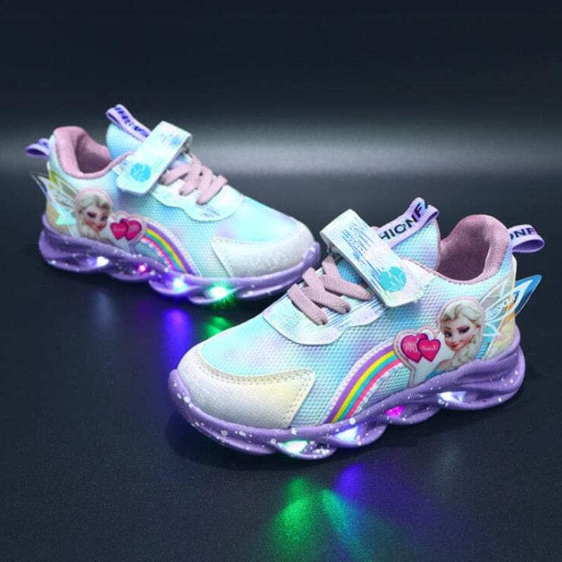 FAIRYFLASH – LED Princess Sneakers with Child-Safe Traction Control
