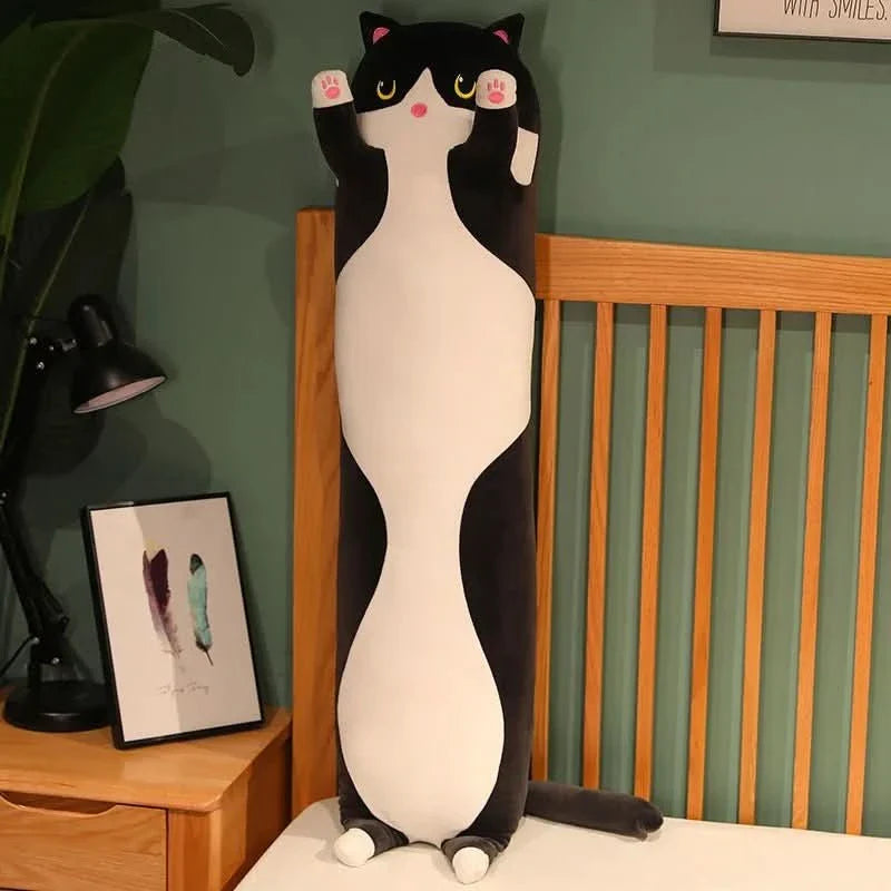 FELINEDREAM – Soft Plush Cat Pillow for Kids
