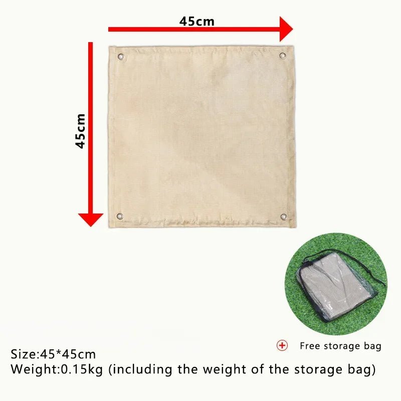 FLAMEDEFEND – Heat-Resistant Fireproof Fiberglass Mat for Outdoor Activities