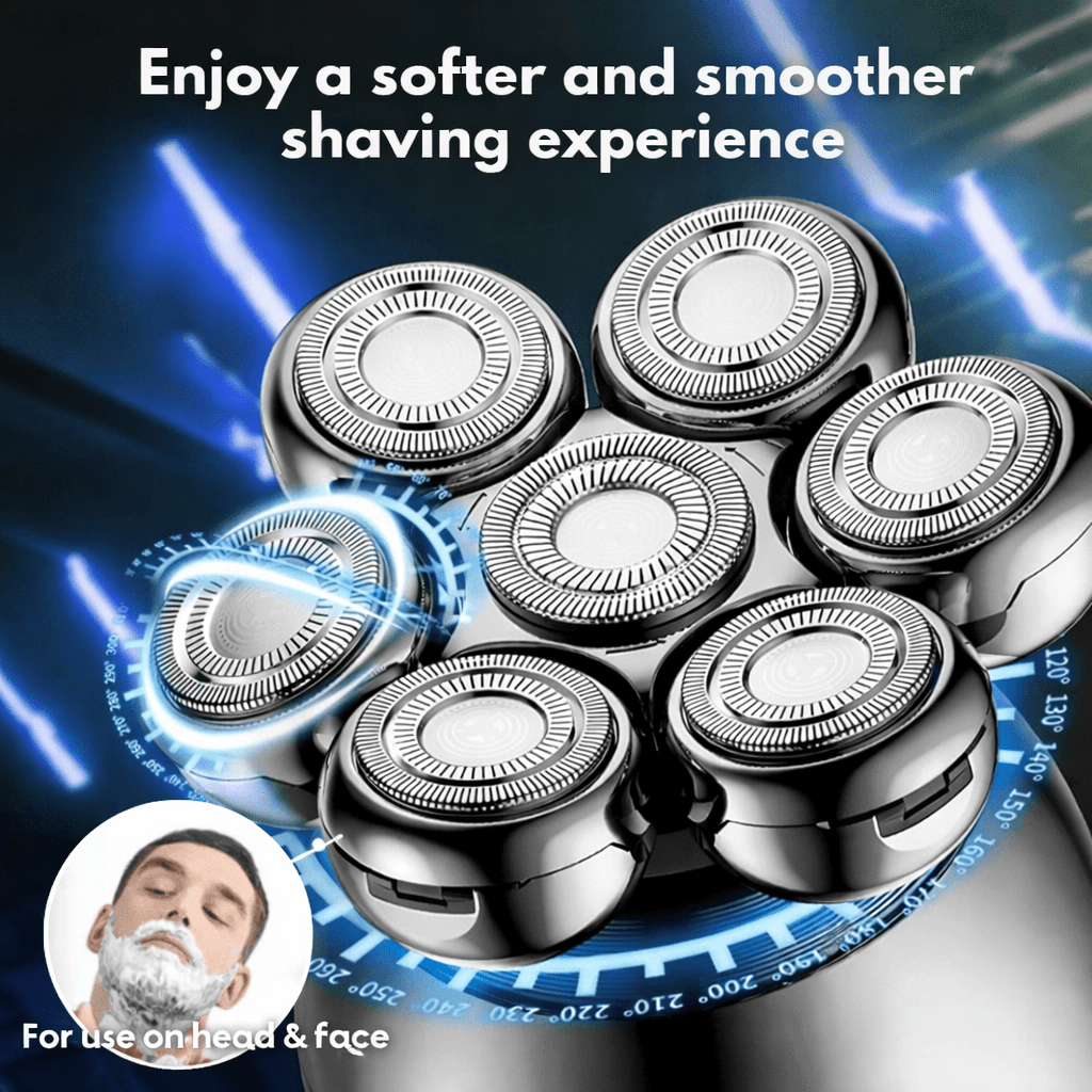 FlexiShave Pro – 7D Electric Razor for Smooth & Irritation-Free Shaving