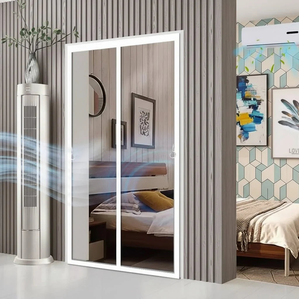 FLOWBLOC – Transparent Windproof Air Conditioning Partition Curtain