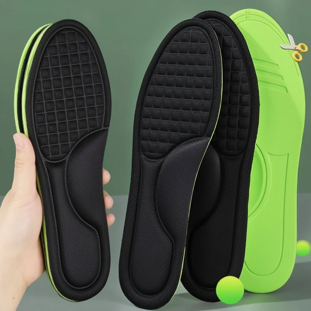 FOOTPURE – Unisex Memory Foam Orthopedic Insoles for Clean & Supportive Wear