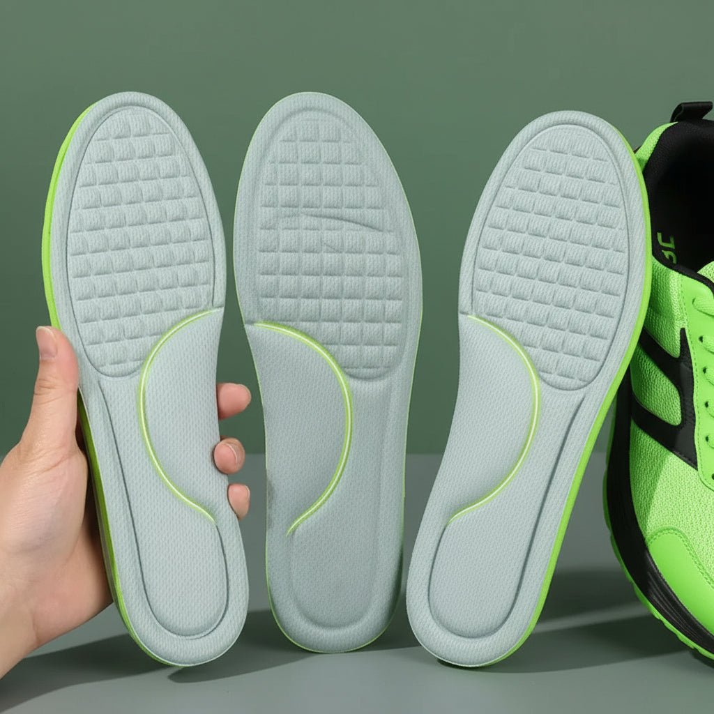 FOOTPURE – Unisex Memory Foam Orthopedic Insoles for Clean & Supportive Wear