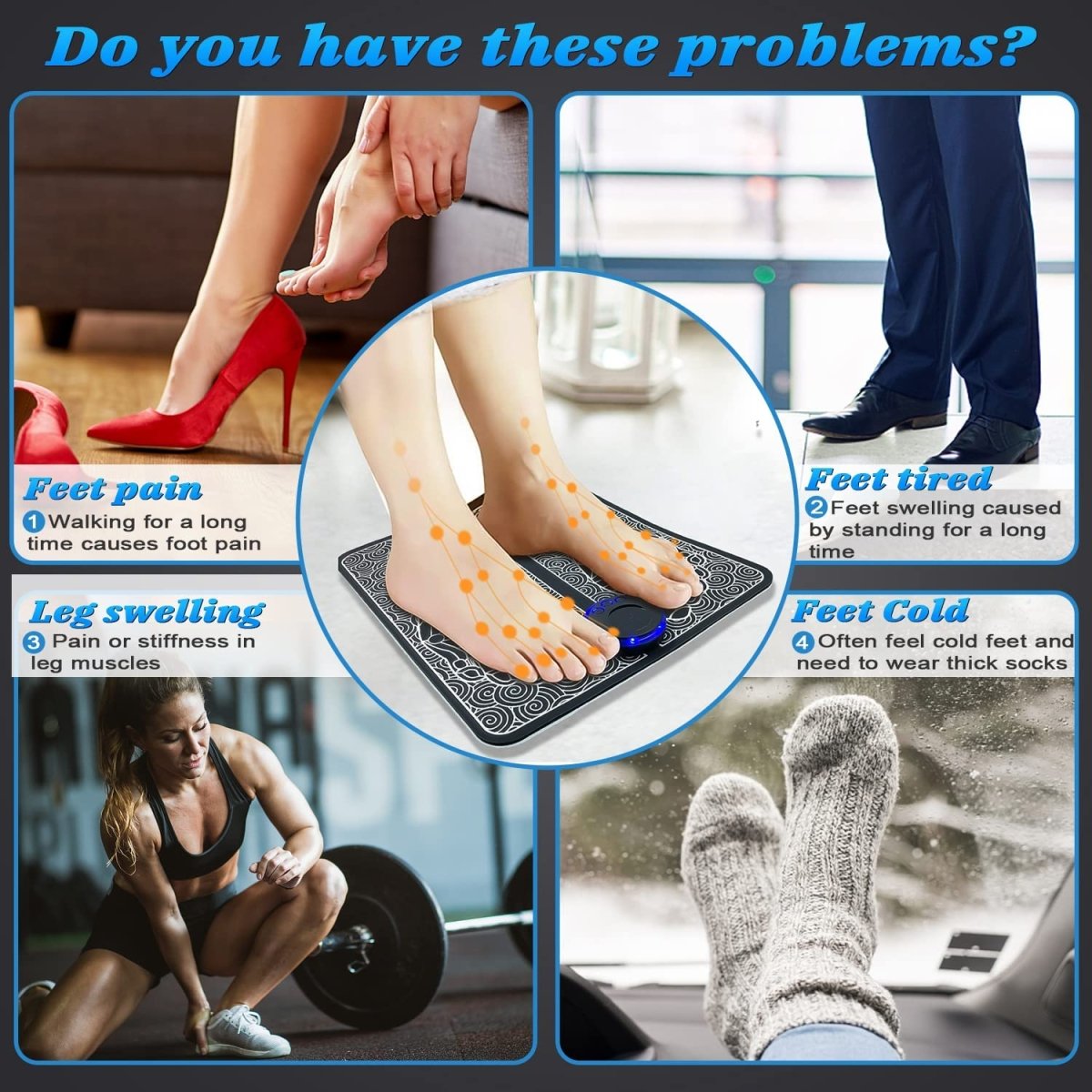 Footrelief – Heated Foot Massager for Relaxation and Pain Relief