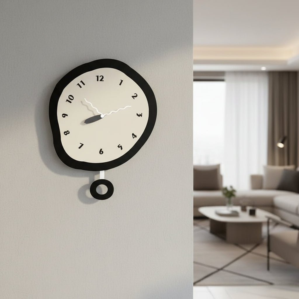 FORMLESS – Irregular Wall Clock with Silent Movement