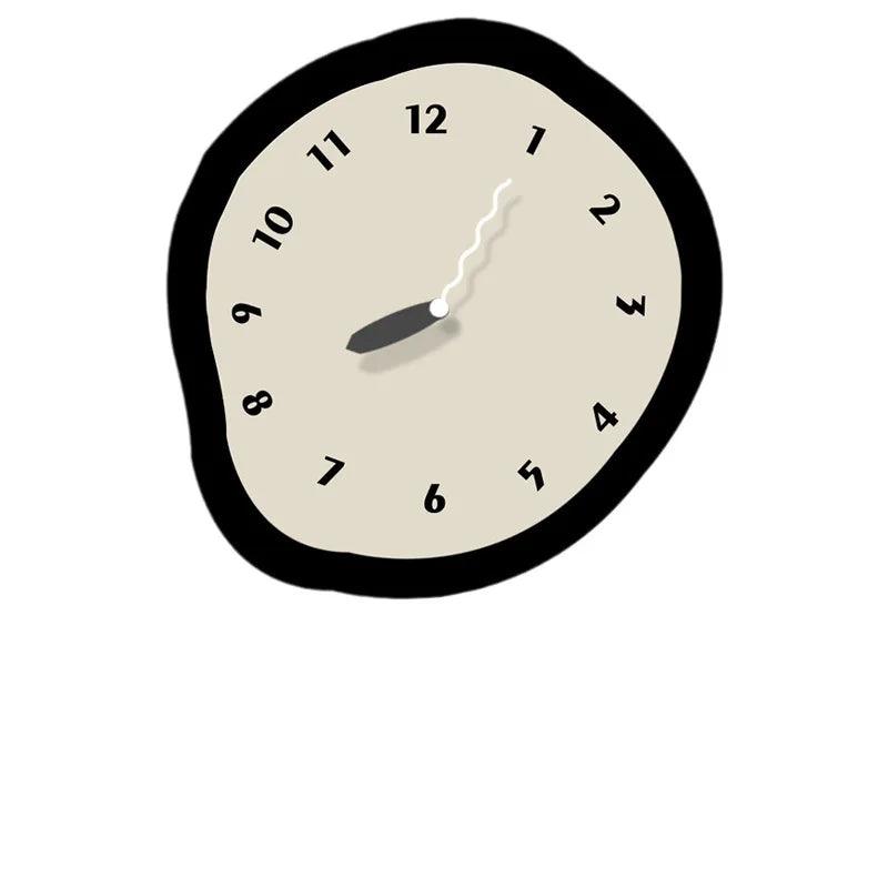FORMLESS – Irregular Wall Clock with Silent Movement