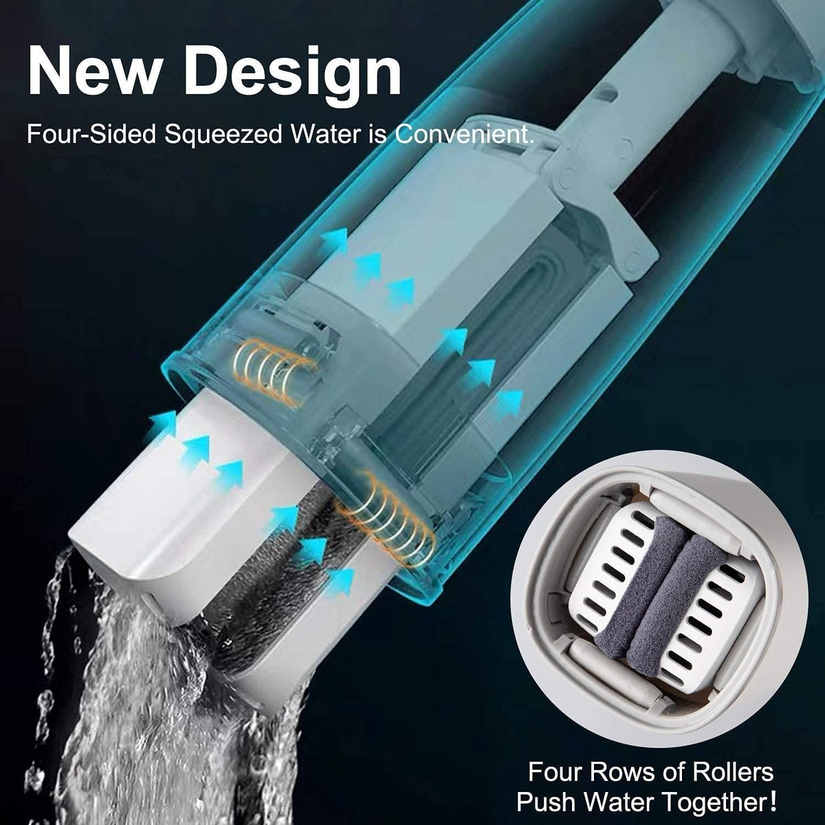 Portable Mini Mop | Compact Cleaning Tool for Small Spaces