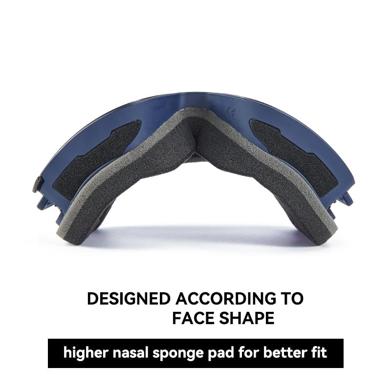 FROSTMAG VISION – Double Layer Anti-Fog Magnetic Ski Goggles with UV400 Protection