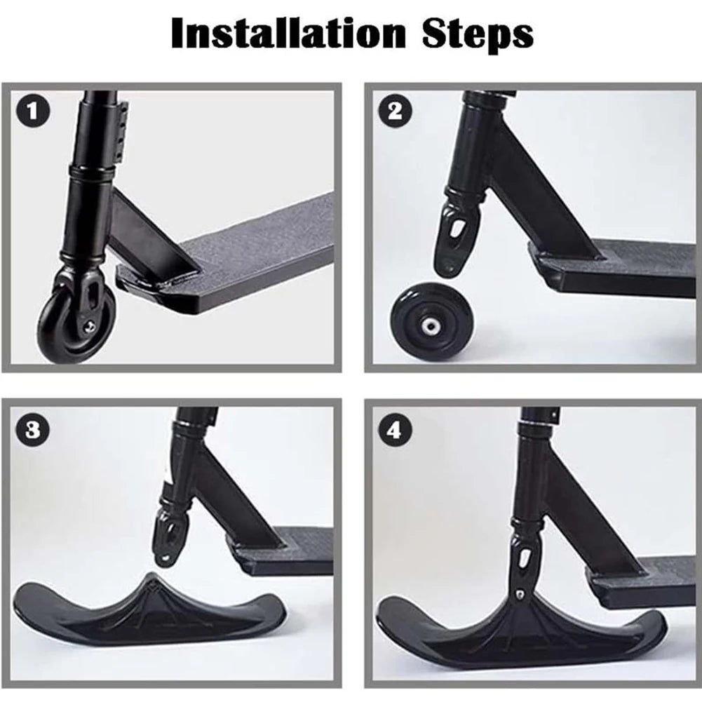 FROSTSCOOTER KIT – Kids Snow Scooter Sled Ski Board Conversion Set