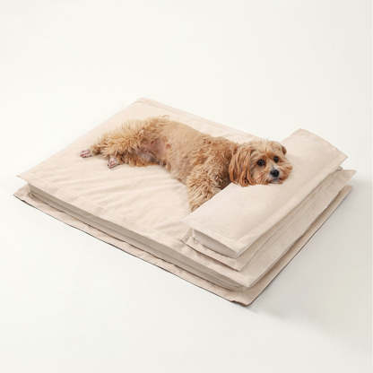 Anti-Anxiety Deep Sleeping Dog Bed with Sponge Support