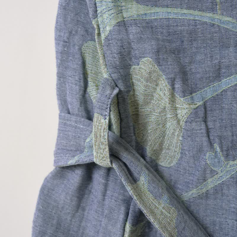 GINKORA – Organic Cotton Kimono Bathrobe for Breathable Everyday Comfort