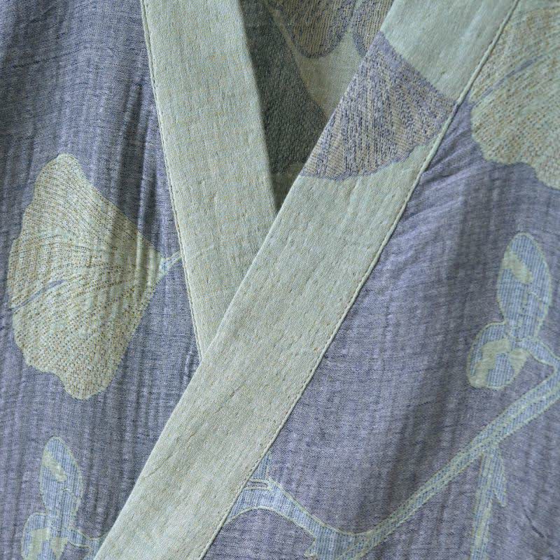 GINKORA – Organic Cotton Kimono Bathrobe for Breathable Everyday Comfort