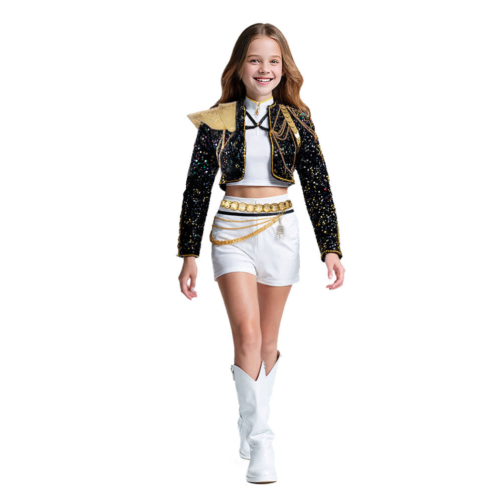 Kpop Hunter Golden Girls Sequin Costume | Sparkly