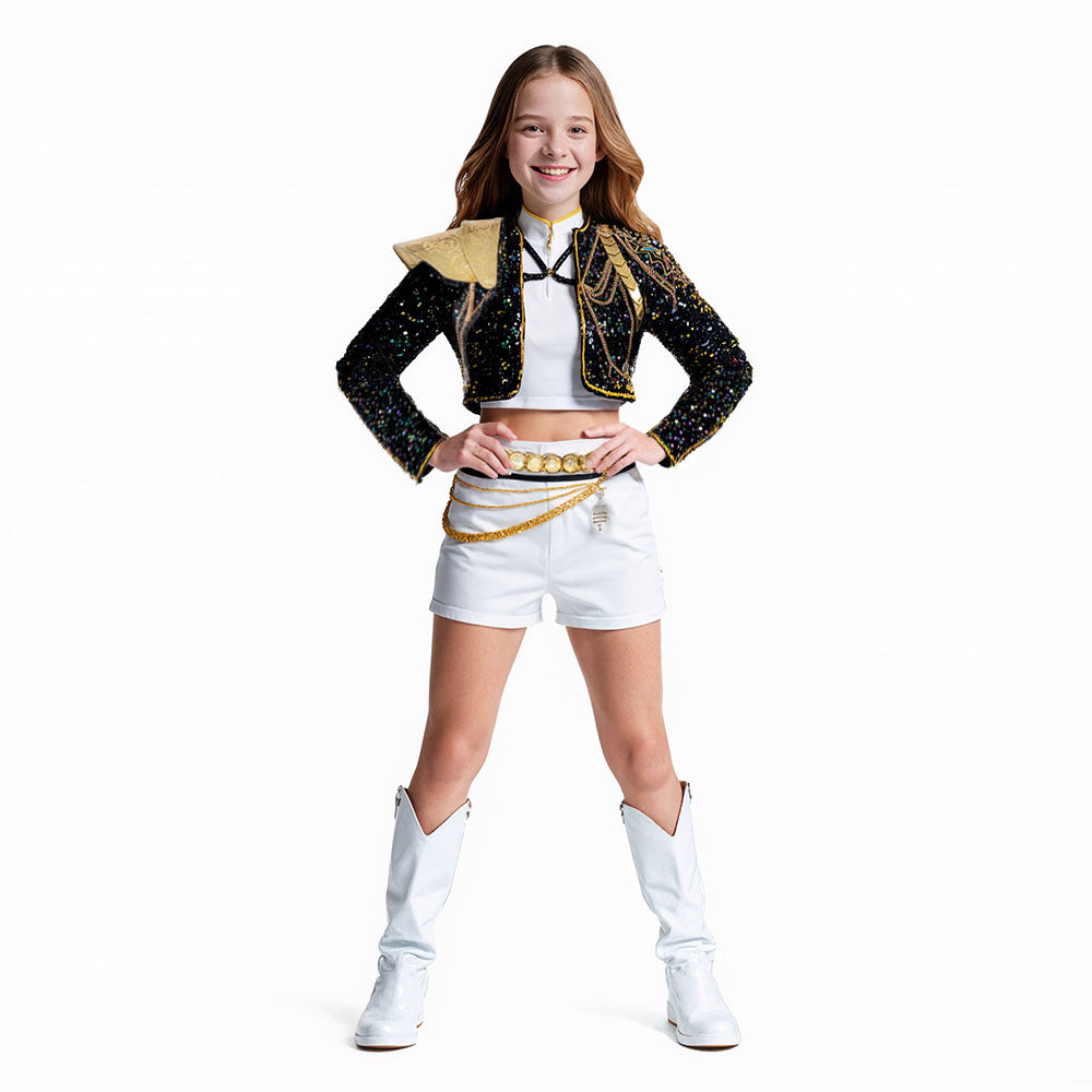 Kpop Hunter Golden Girls Sequin Costume | Sparkly