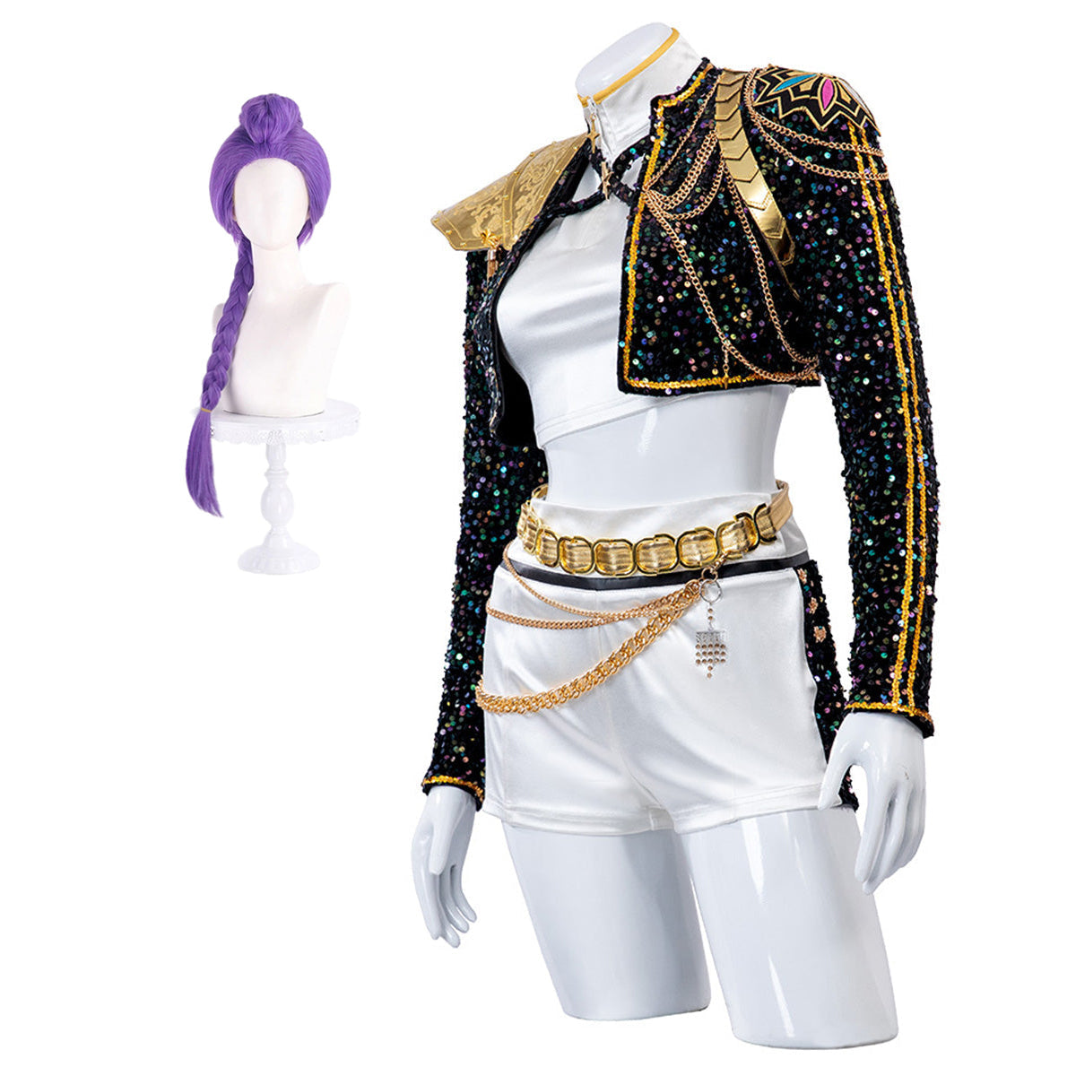 Kpop Hunter Golden Girls Sequin Costume | Sparkly