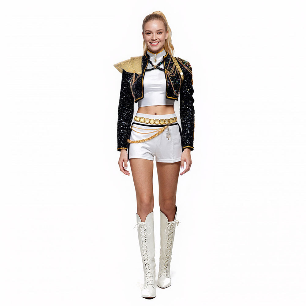 Kpop Hunter Golden Girls Sequin Costume | Sparkly