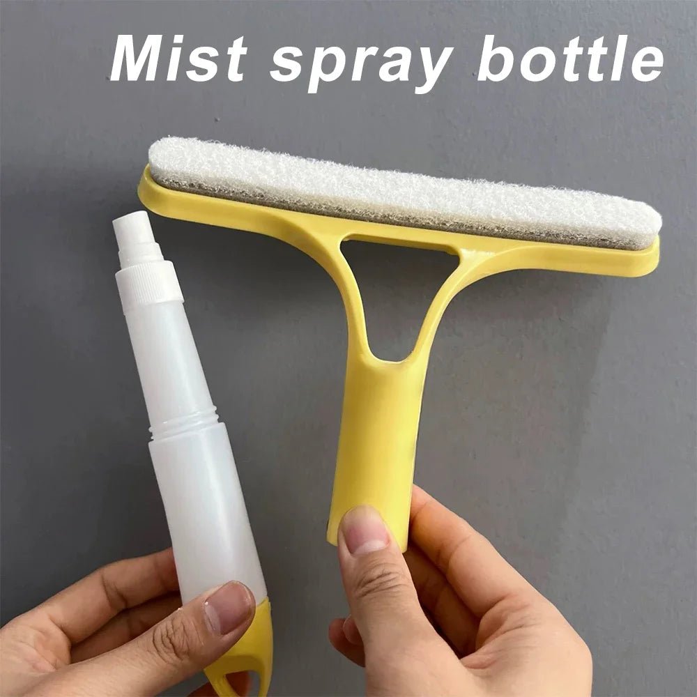 GLASSZEN – 3 in 1 Window Cleaner with Spray Function and Microfiber Cleaning Pad