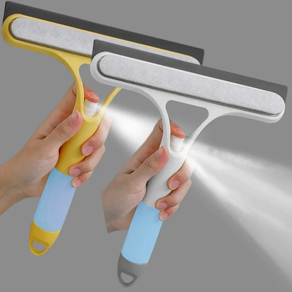 GLASSZEN – 3 in 1 Window Cleaner with Spray Function and Microfiber Cleaning Pad
