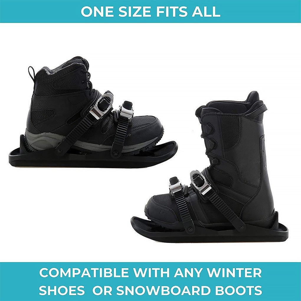 GLIDEWING – Adjustable Ski Skate Shoes Lightweight Portable Snow Skating Footwear