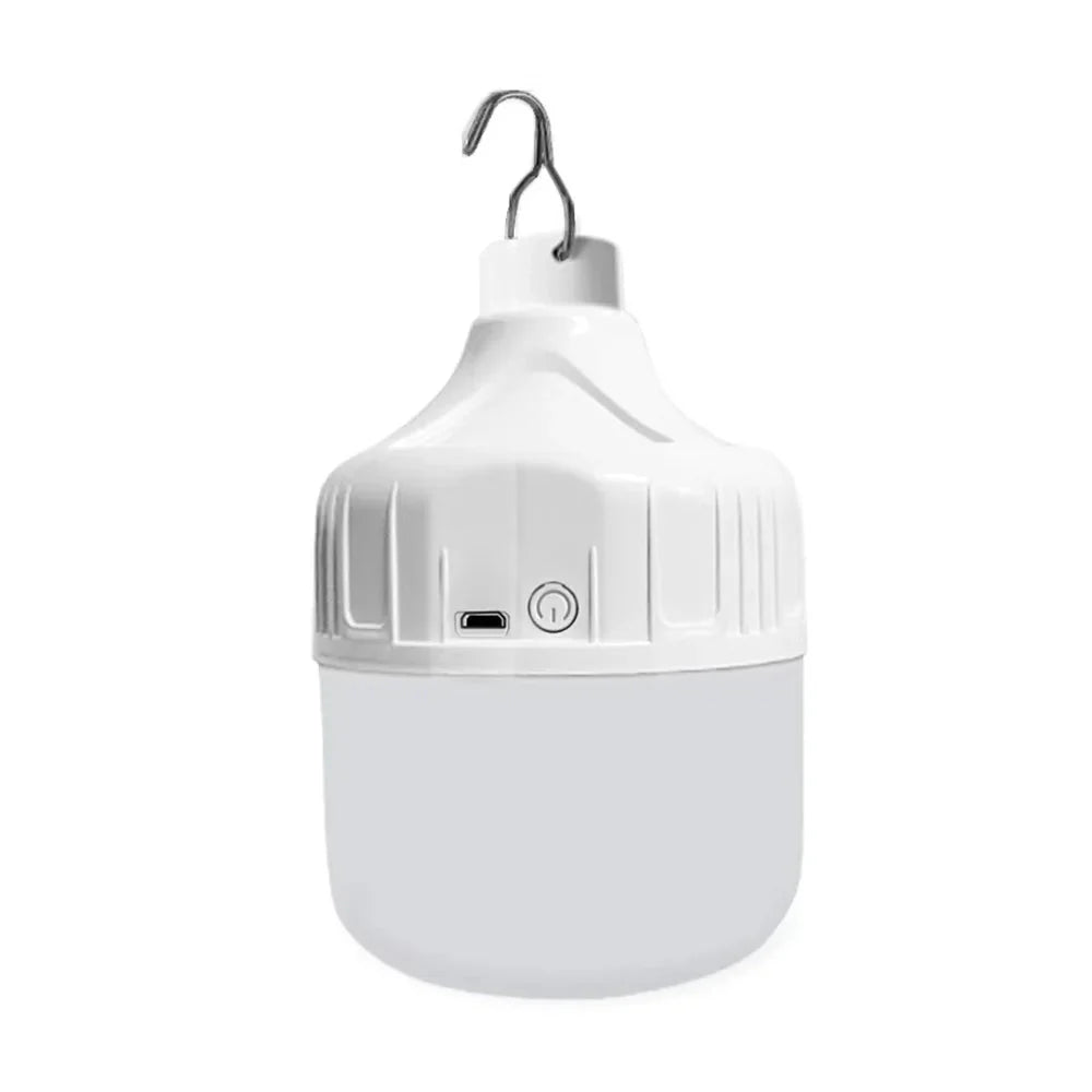 GLOWHUB – Portable USB Rechargeable LED Camping Light with 3 Modes
