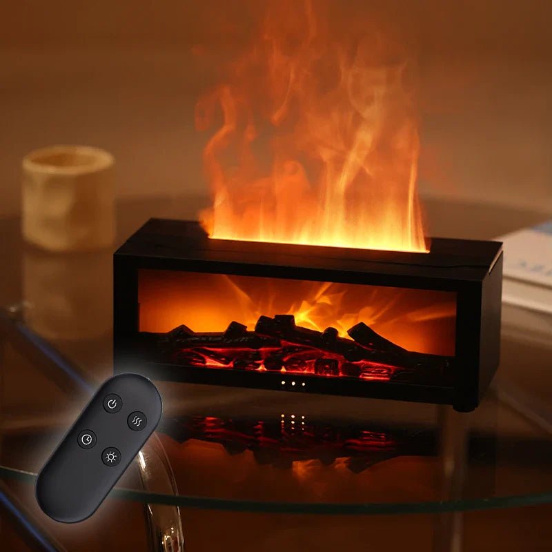 GLOWMIST – Flame Effect Humidifier 4-in-1 for Relaxing Home Vibes