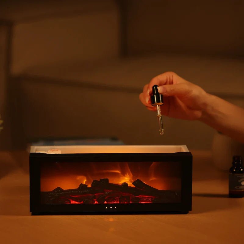 GLOWMIST – Flame Effect Humidifier 4-in-1 for Relaxing Home Vibes