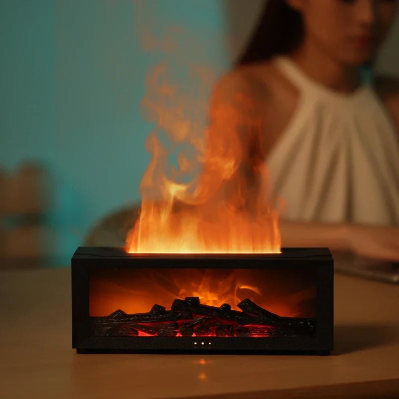 GLOWMIST – Flame Effect Humidifier 4-in-1 for Relaxing Home Vibes