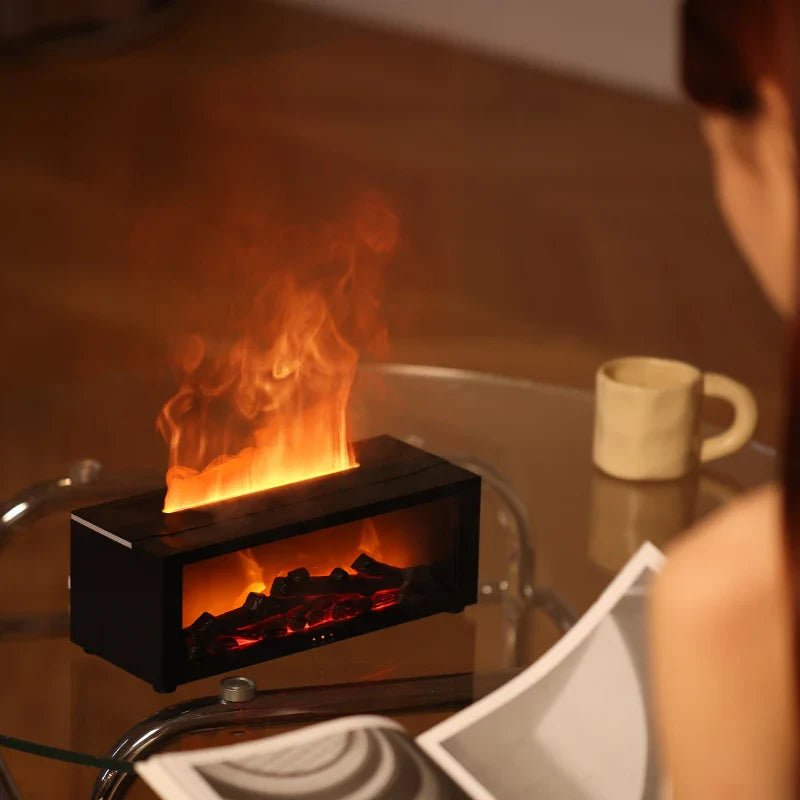 GLOWMIST – Flame Effect Humidifier 4-in-1 for Relaxing Home Vibes
