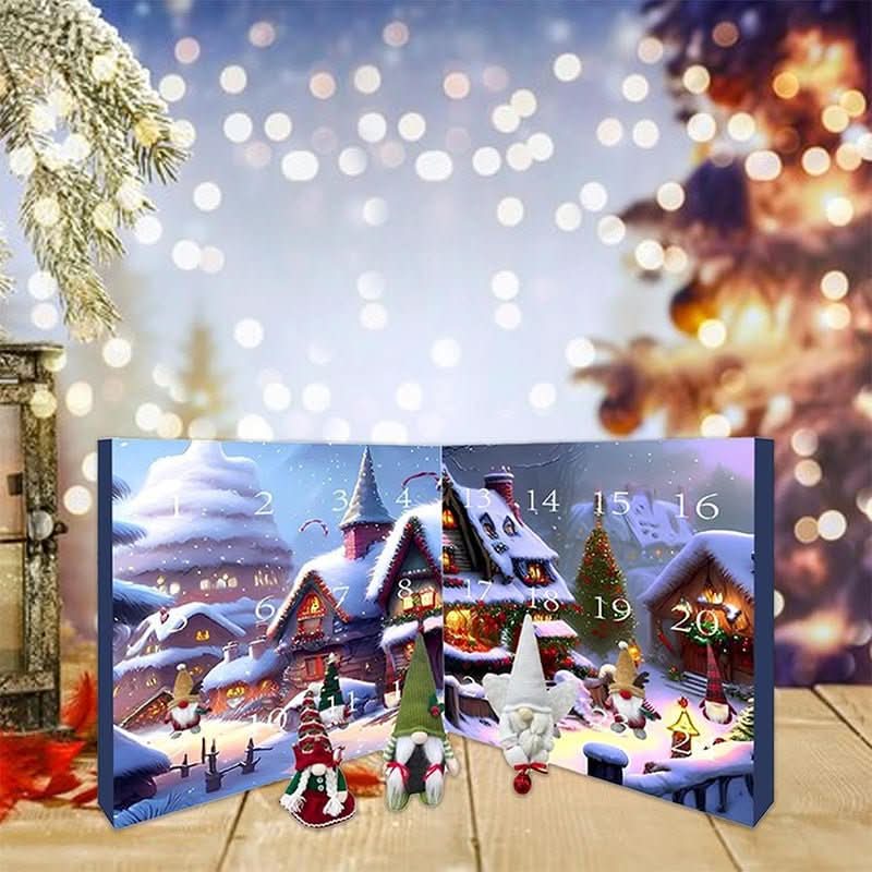 GNOMEDAYS 2025 – Handmade Plush Gnome Advent Calendar for a Magical Christmas Countdown
