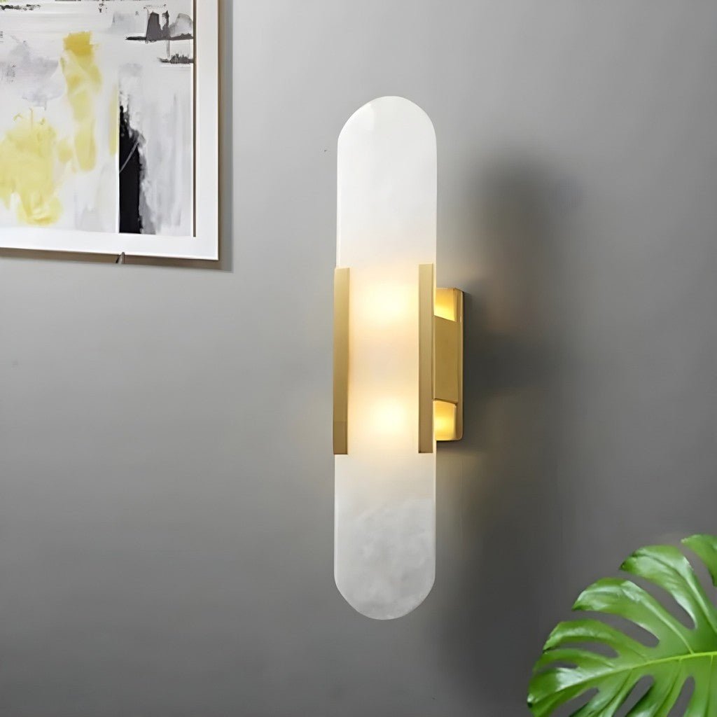 GOLDARC – Elegant Black and Gold LED Wall Lamp