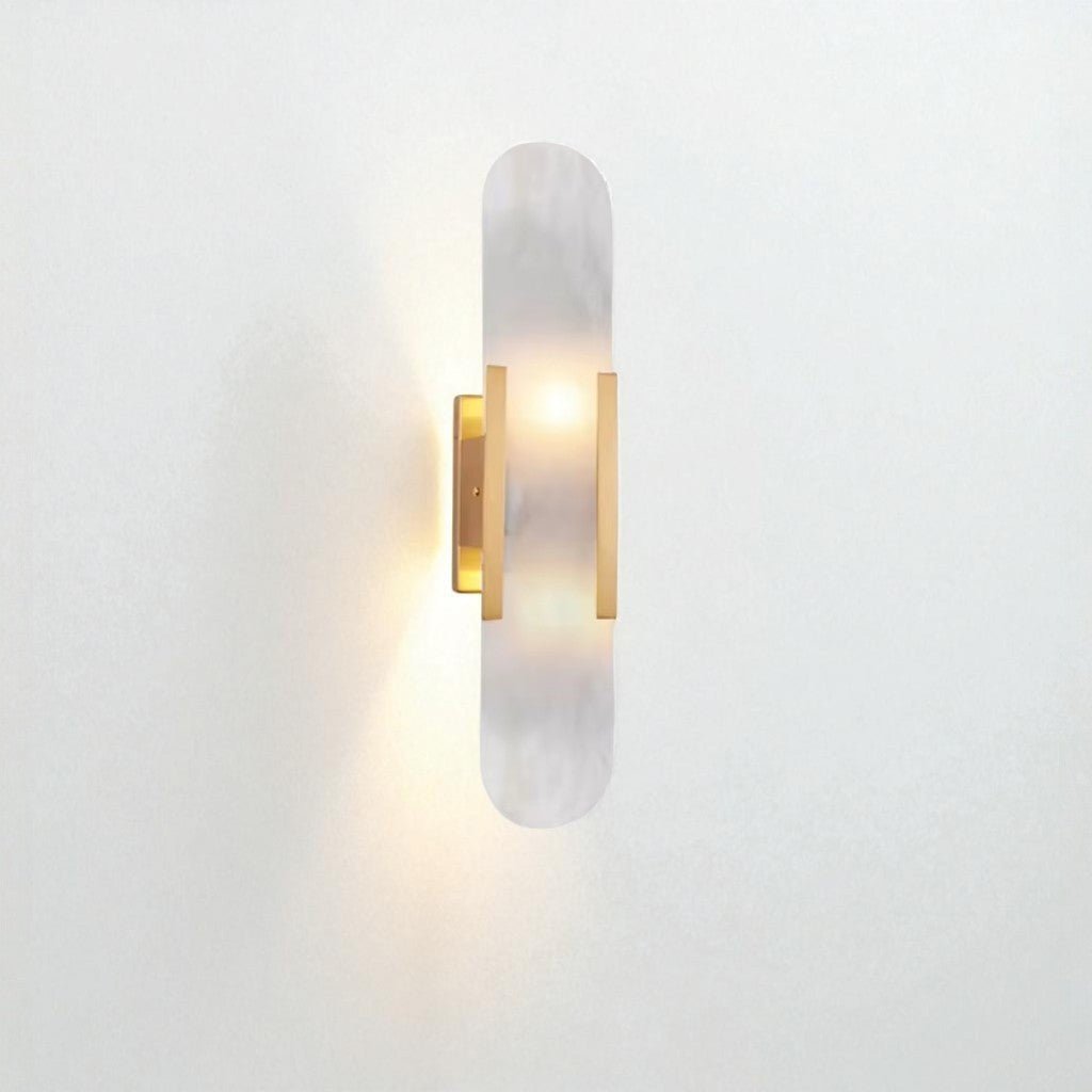 GOLDARC – Elegant Black and Gold LED Wall Lamp