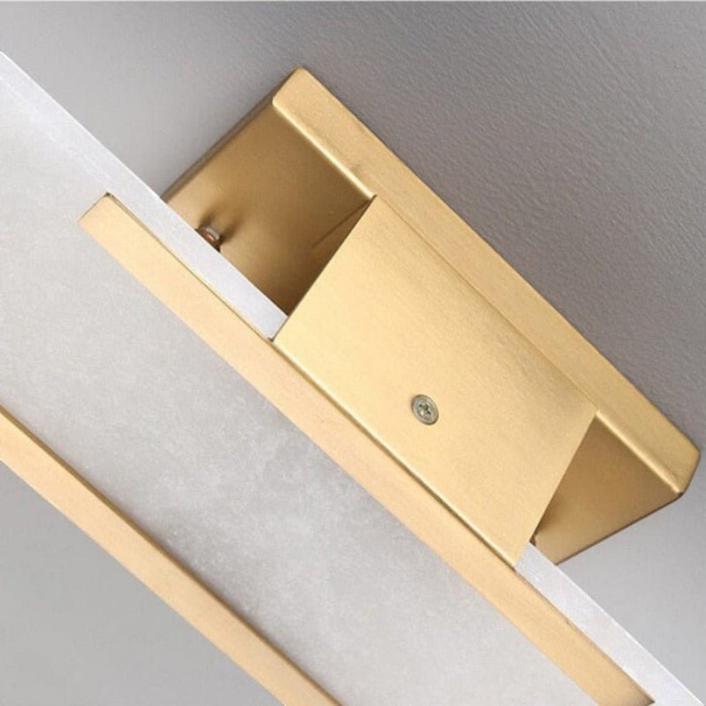 GOLDARC – Elegant Black and Gold LED Wall Lamp