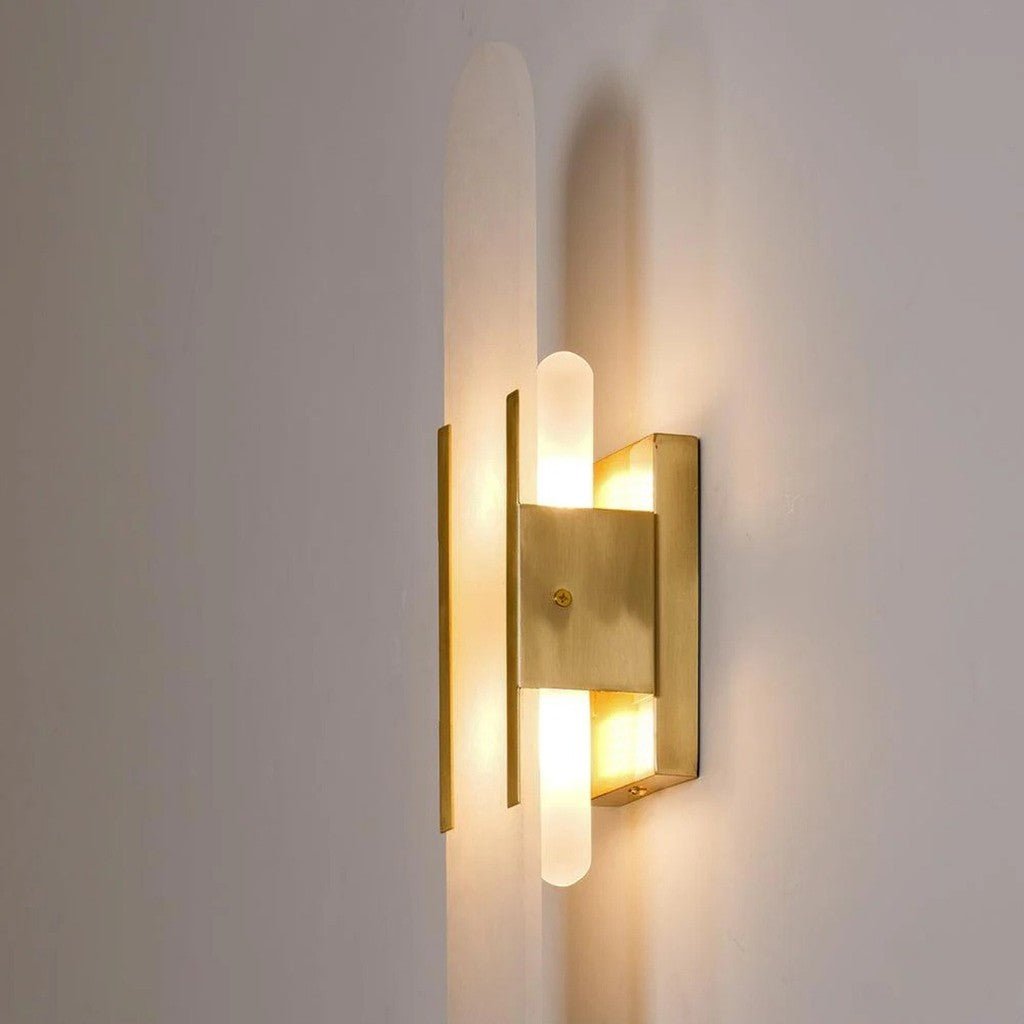 GOLDARC – Elegant Black and Gold LED Wall Lamp