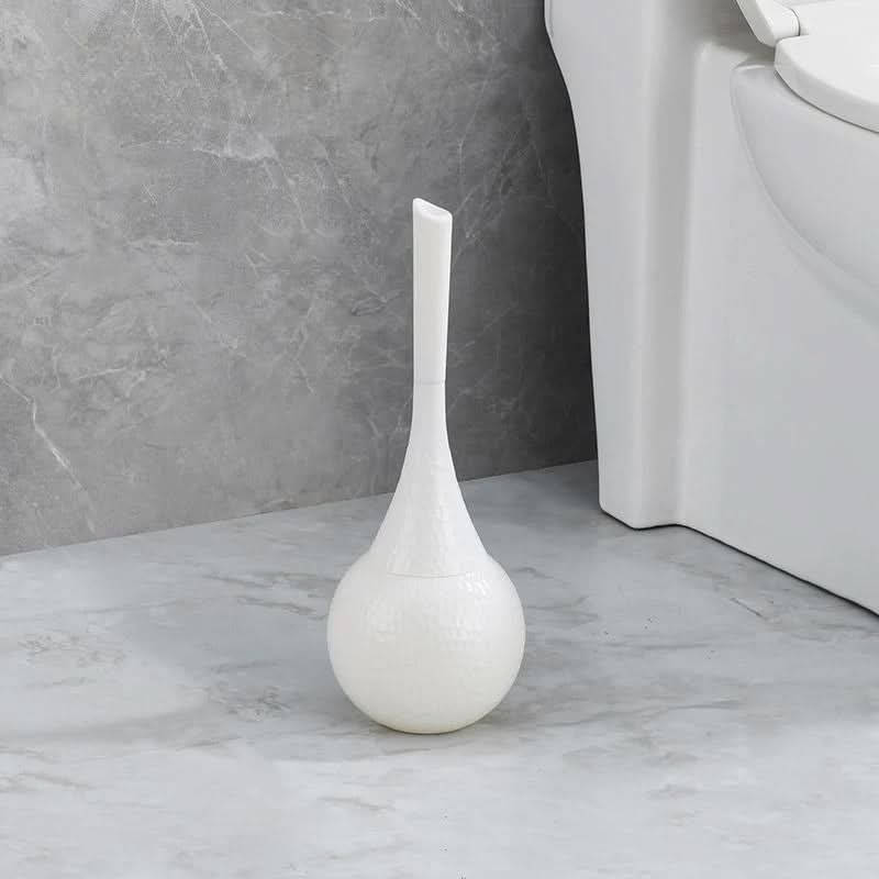 GOLDENLUXE – Sculpted Toilet Brush with Elegant Metallic Design for Modern Bathrooms