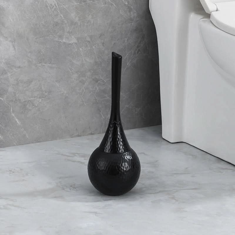 GOLDENLUXE – Sculpted Toilet Brush with Elegant Metallic Design for Modern Bathrooms