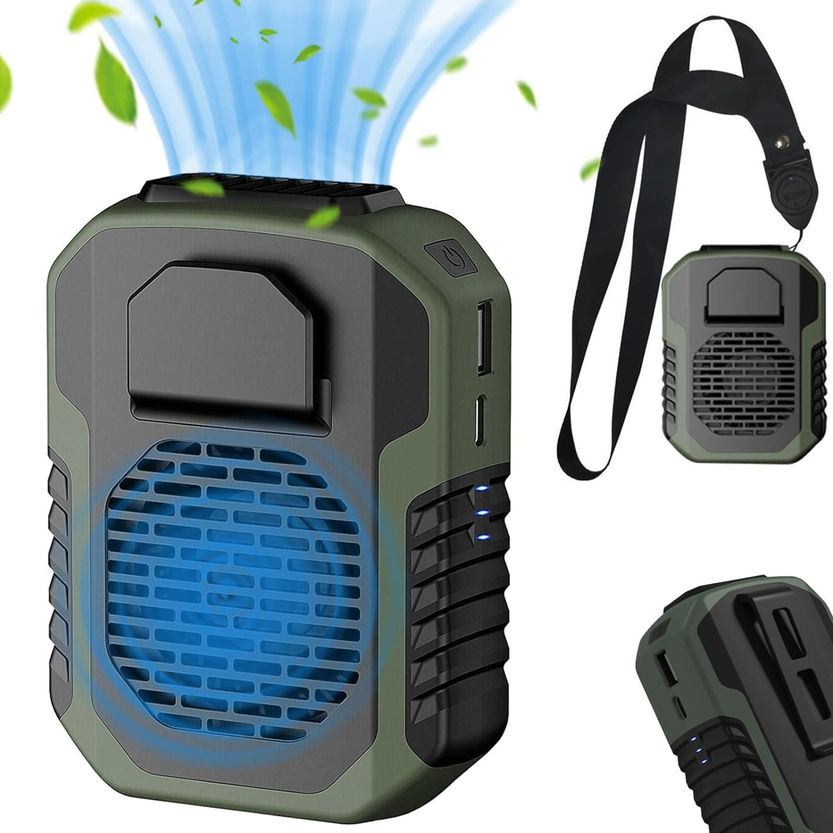 4-in-1 CoolBreeze Portable Fan