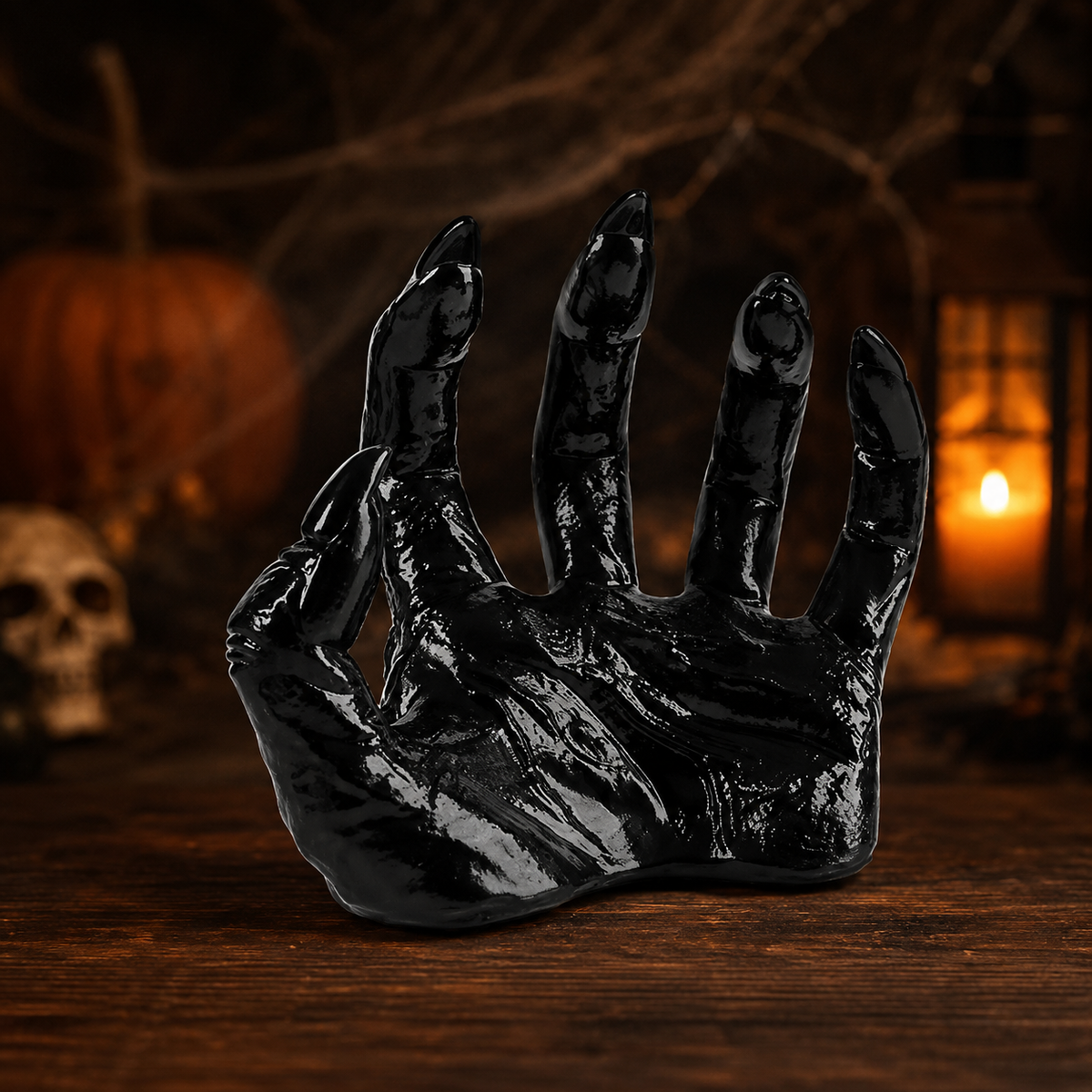 Halloween Creepy Hand Wall Candle Holder and Candlestick Stand for Gothic Decoration