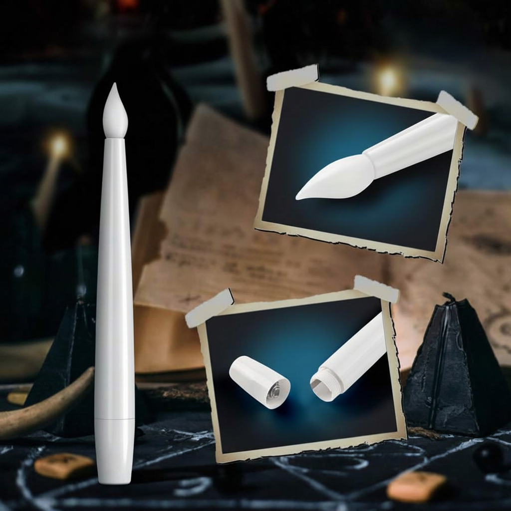 Halloween Flameless LED Taper Candles Tea Lights with Remote Control Floating Battery Operated