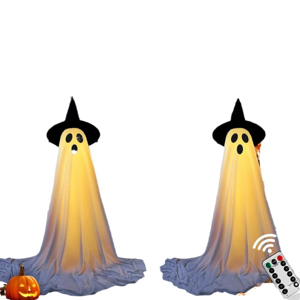 Halloween Ghost Decoration Inflatable with LED Lights for Outdoor Party Decor