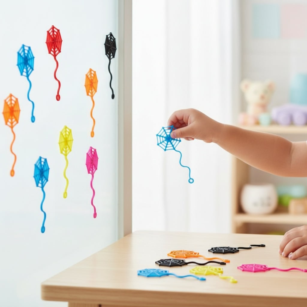 Halloween Spider Webs and Cobwebs Sticky Stretchy Decorations for Windows Walls Party Supplies