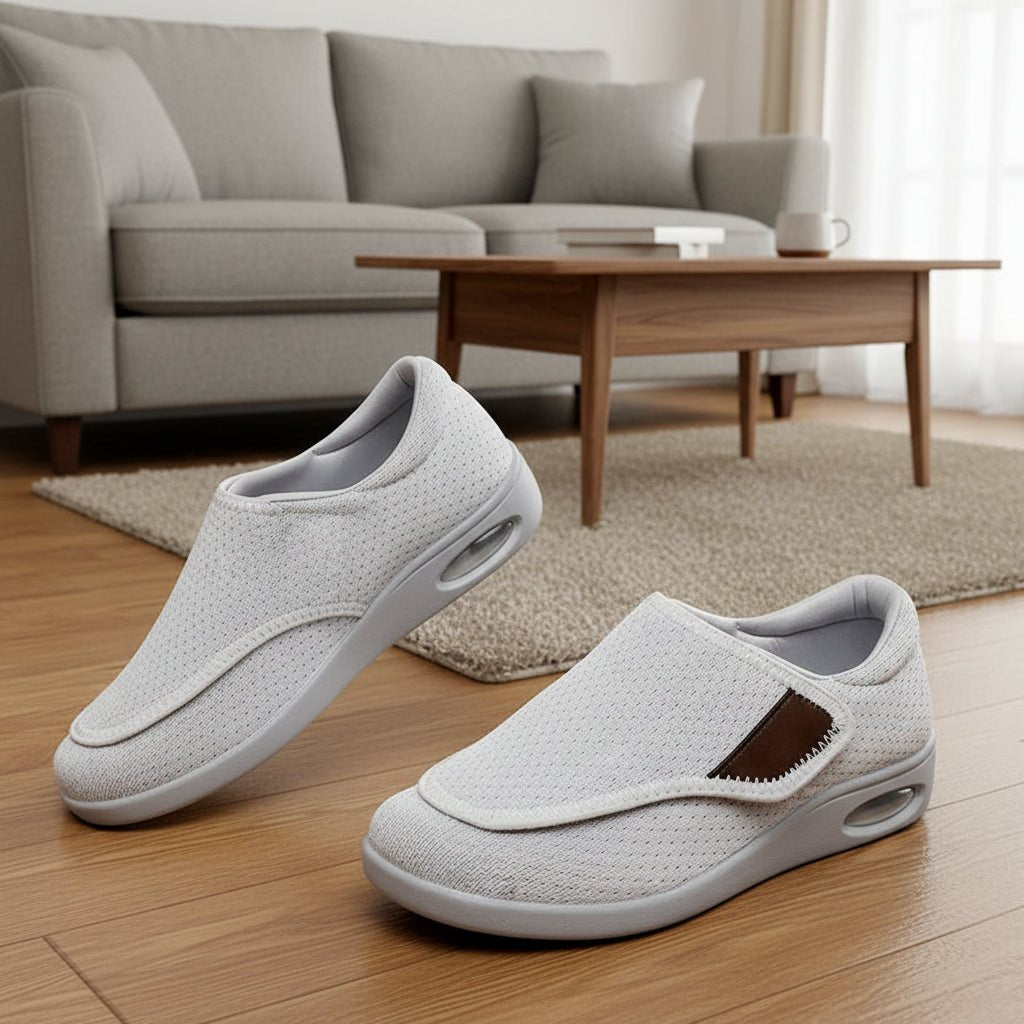 HEALTHSTRIDE – Diabetic Walking Shoes with Adjustable Orthopedic Comfort