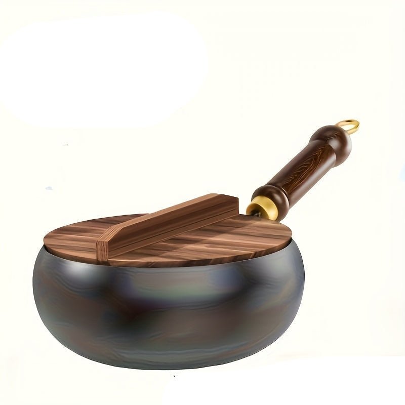 HEATBELLY – Heavy-Duty Cast Iron Pan with Lid